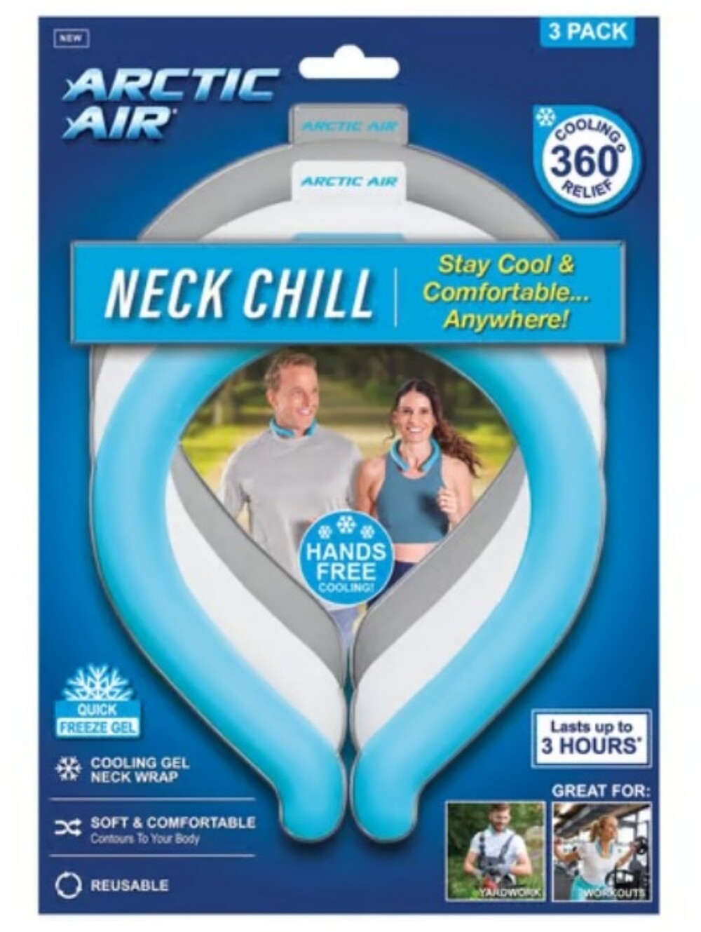 🆕️🥶Artic Air Neck Chill - 3 Pack